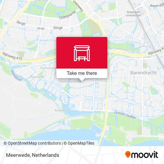 Meerwede map