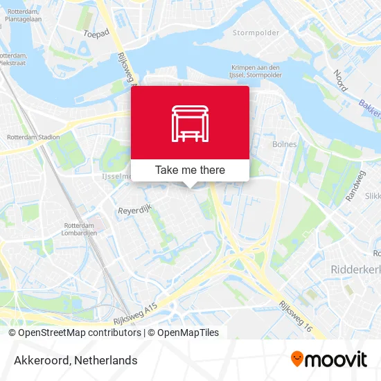 Akkeroord map