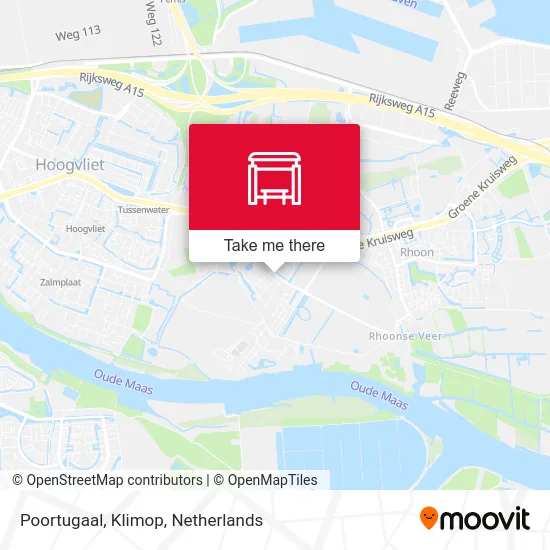 Poortugaal, Klimop map