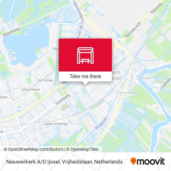 Nieuwerkerk A / D Ijssel, Vrijheidslaan map