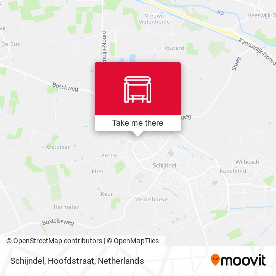 Schijndel, Hoofdstraat map