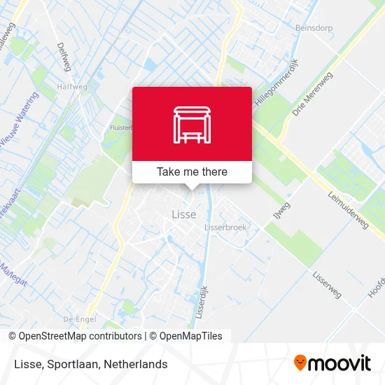 Lisse, Sportlaan map