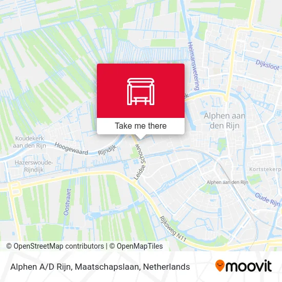 Alphen A / D Rijn, Maatschapslaan map