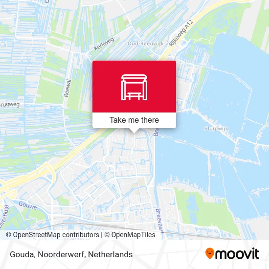 Gouda, Noorderwerf map