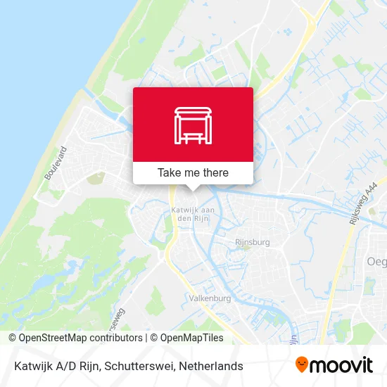 Katwijk A/D Rijn, Schutterswei map