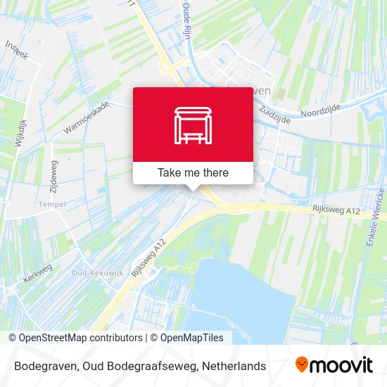 Bodegraven, Oud Bodegraafseweg map