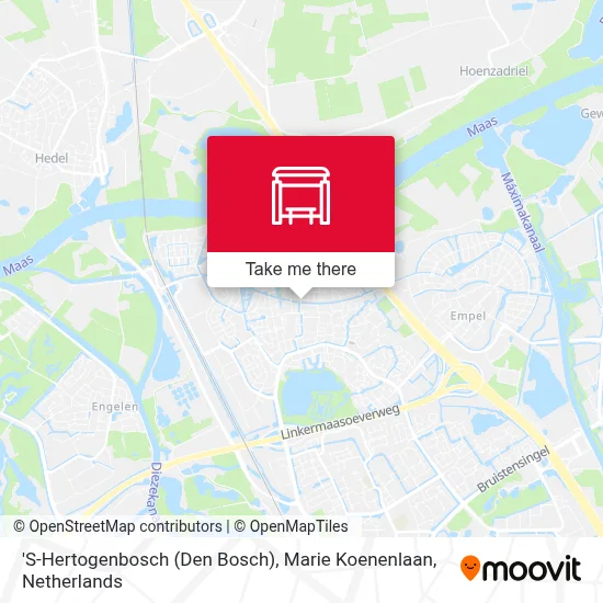 'S-Hertogenbosch (Den Bosch), Marie Koenenlaan map