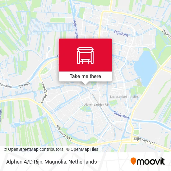 Alphen A/D Rijn, Magnolia map