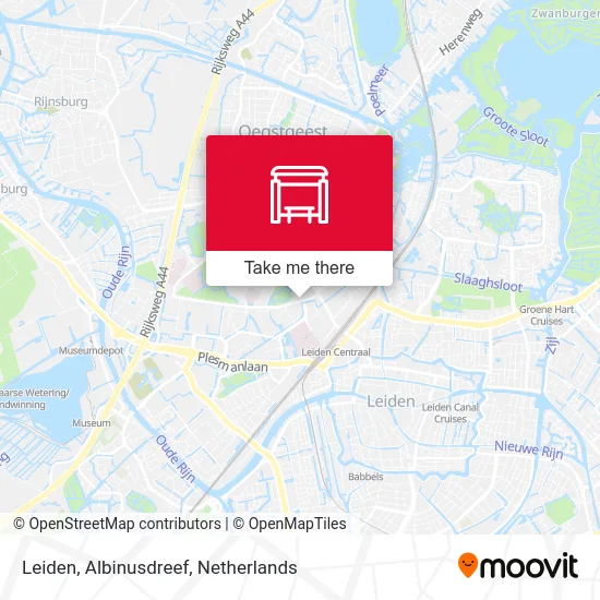 Leiden, Albinusdreef map