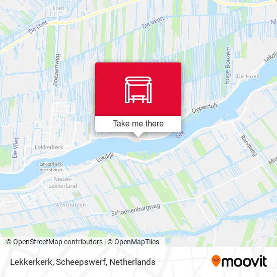 Lekkerkerk, Scheepswerf map