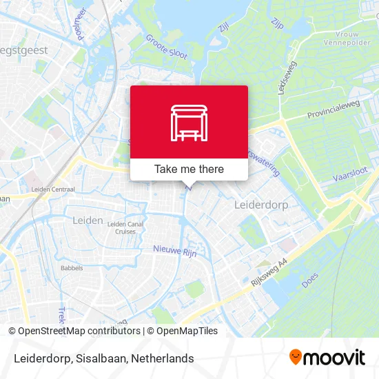 Leiderdorp, Sisalbaan map