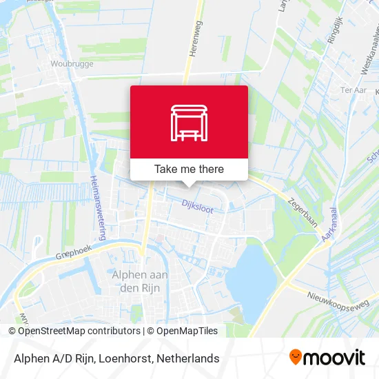 Alphen A/D Rijn, Loenhorst map
