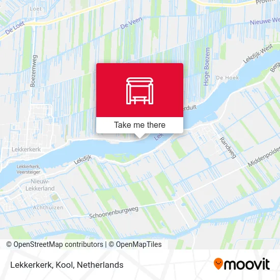 Lekkerkerk, Kool map
