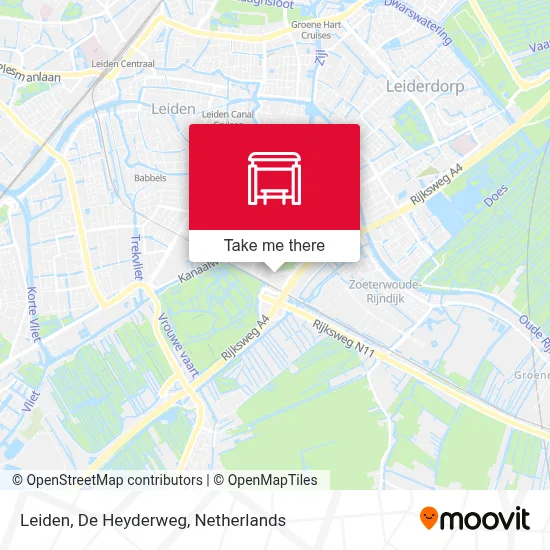 Leiden, De Heyderweg map