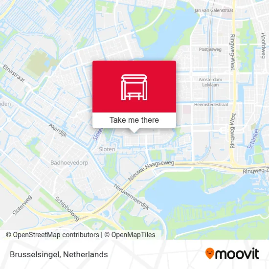Brusselsingel Karte