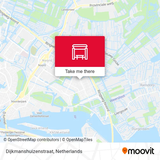 Dijkmanshuizenstraat map