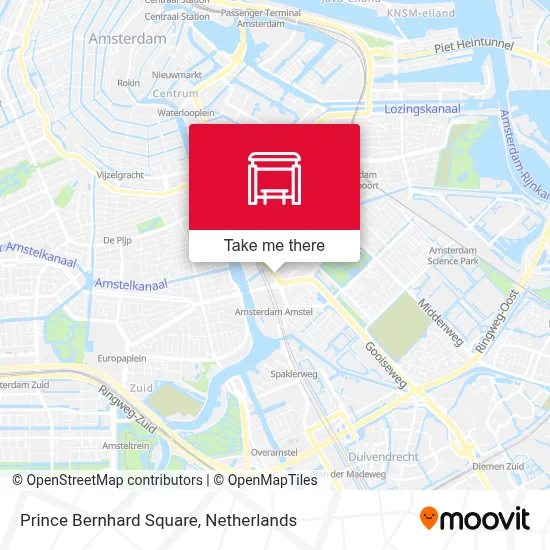Prins Bernhardplein map