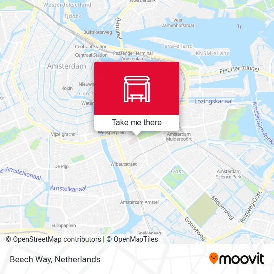 Beukenweg map