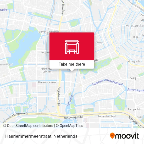 Haarlemmermeerstraat map