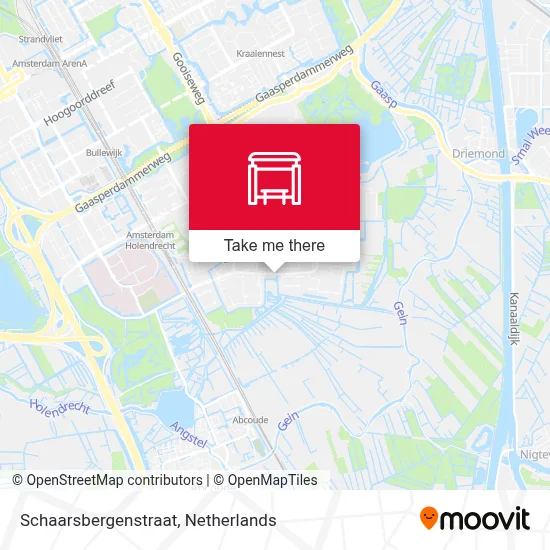 Schaarsbergenstraat map