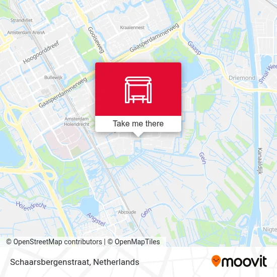 Schaarsbergenstraat map