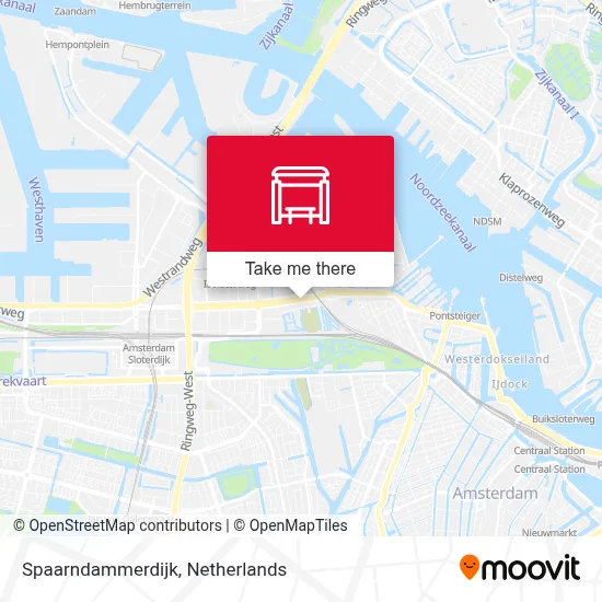 Spaarndammerdijk Karte
