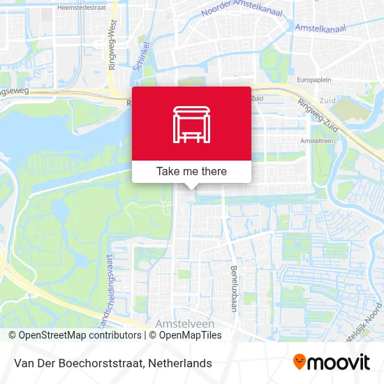 Van Der Boechorststraat Karte