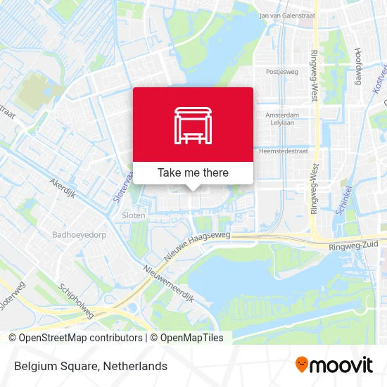 Belgiëplein map