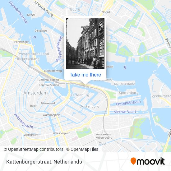 Kattenburgerstraat Karte