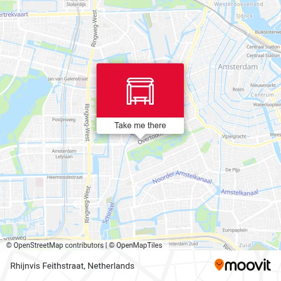 Rhijnvis Feithstraat Karte