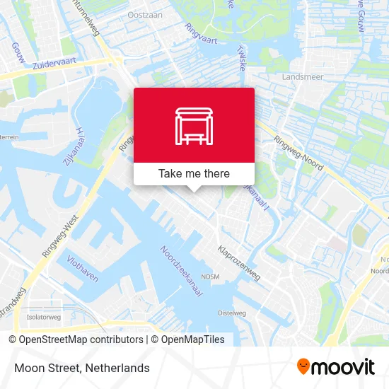 Maanstraat Karte