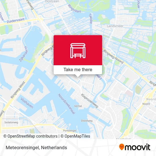 Meteorensingel Karte
