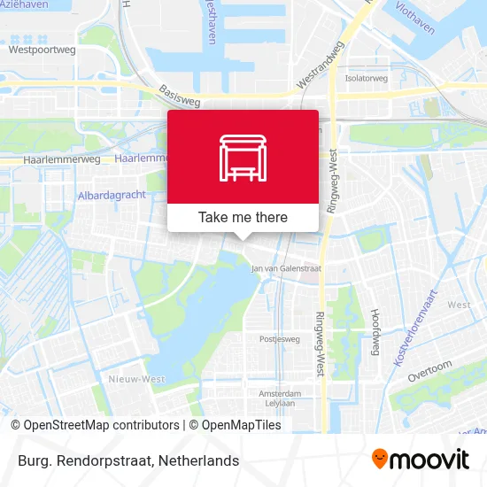 Burg. Rendorpstraat map