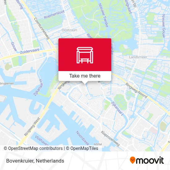 Bovenkruier map