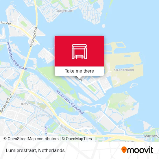 Lumierestraat map