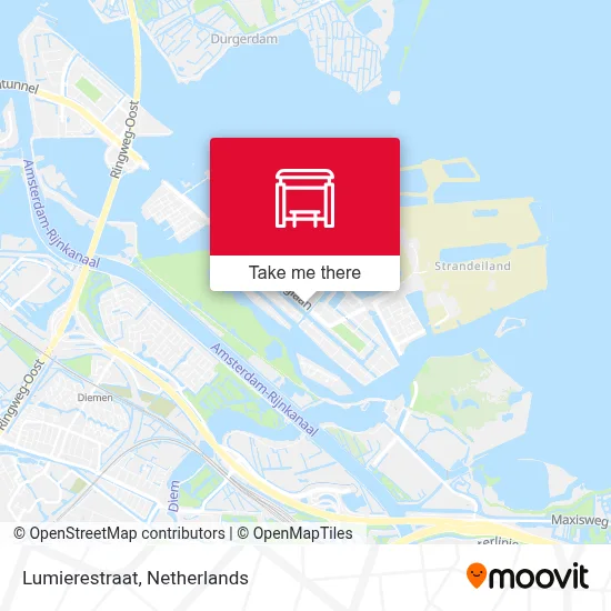 Lumierestraat map