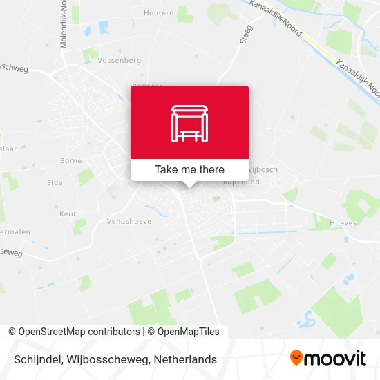 Schijndel, Wijbosscheweg Karte