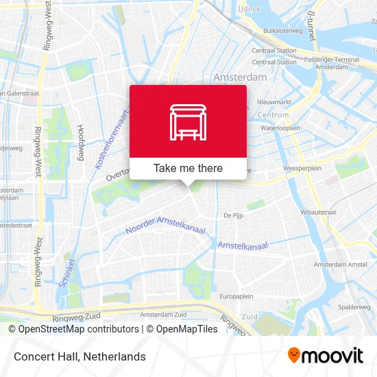 Concertgebouw Karte