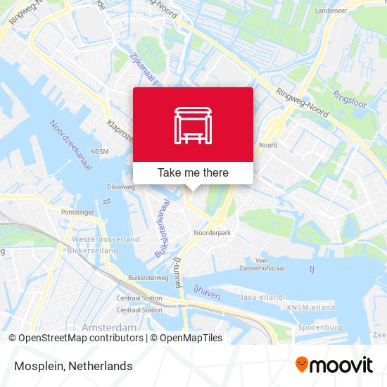 Mosplein map