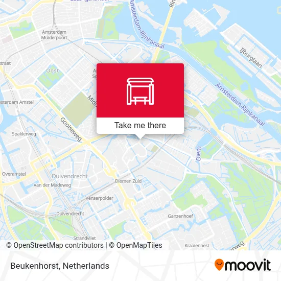 Beukenhorst map