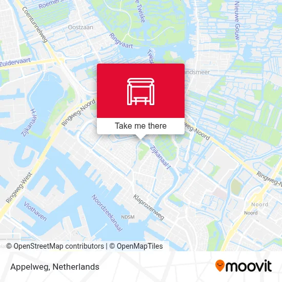 Appelweg map