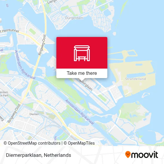 Diemerparklaan Karte