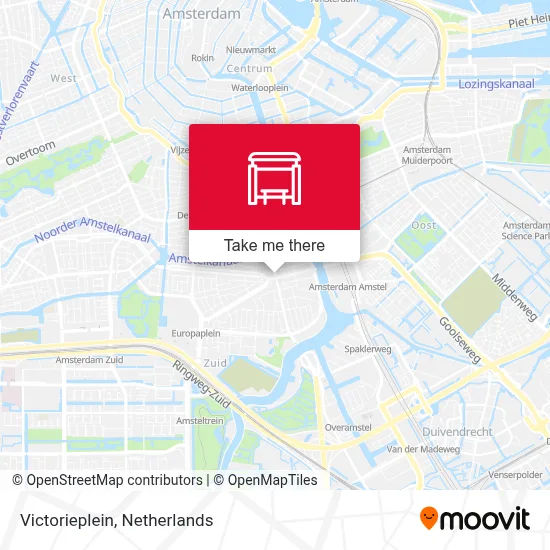 Victorieplein Karte