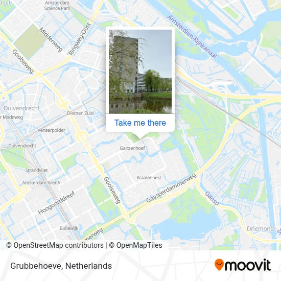 Grubbehoeve Karte