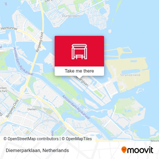 Diemerparklaan map