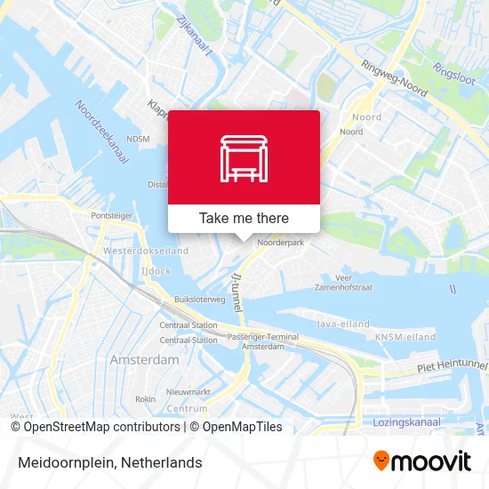 Meidoornplein map