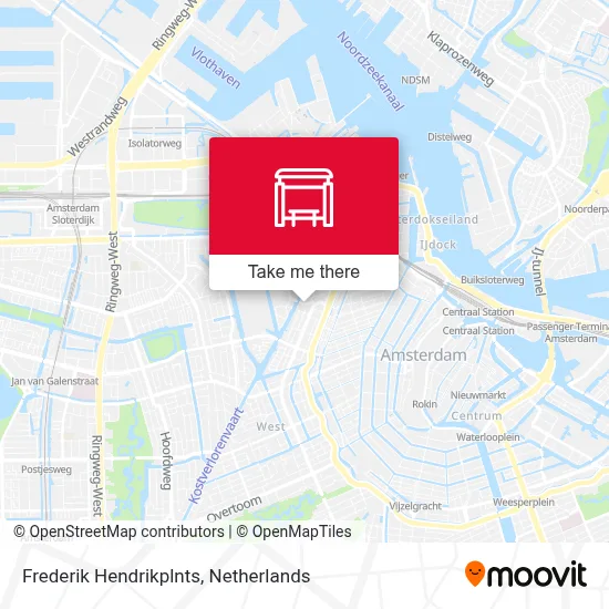 Frederik Hendrikplnts map