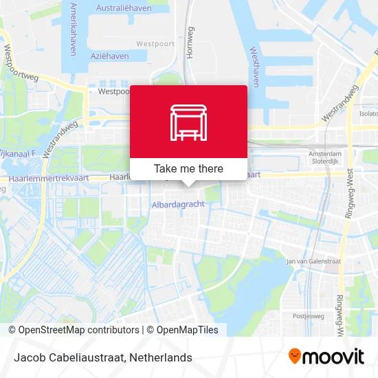 Jacob Cabeliaustraat Karte