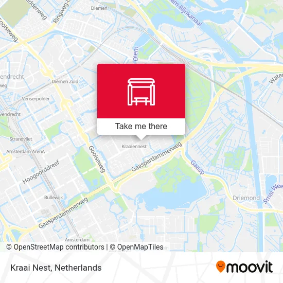 Kraaiennest map