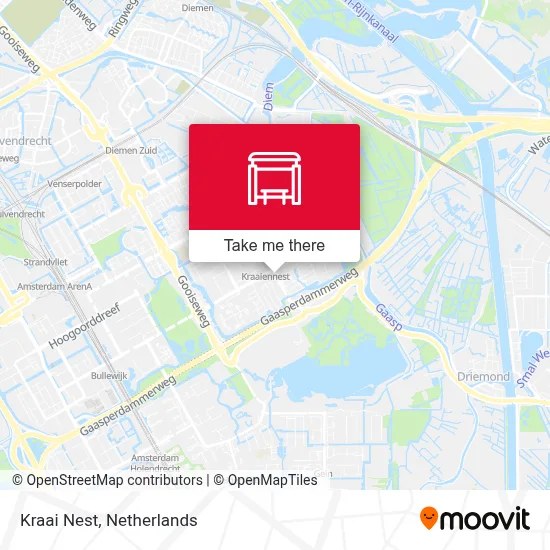 Kraaiennest map